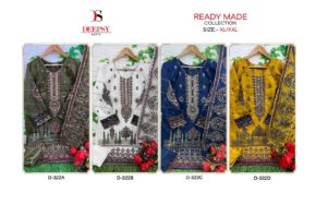 Readymade Pakistani Suits collcetion by DEEPSY D-322 ABCD