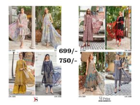 Deepsy Suits M print Spring Summer 23 3 Pakistani Lawn Suits 8 Designs Catalog b2btextile.in