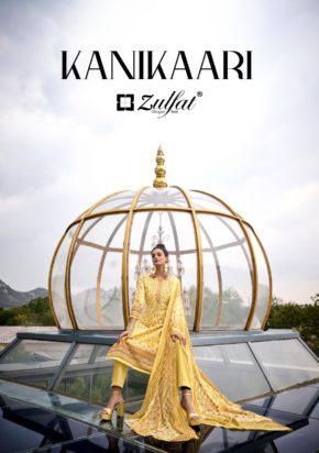 Zulfat Kanikaari Fancy Designer Dress Material Collection
