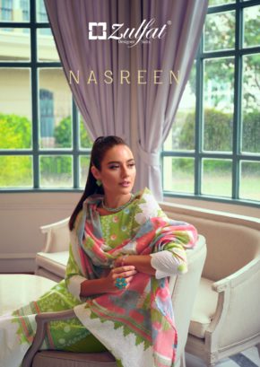 Zulfat Nasreen Fancy Cotton Dress Material Collection